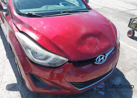 2014 Hyundai Elantra Se z USA, uszkodzony, nr VIN 5NPDH4AE9EH535687